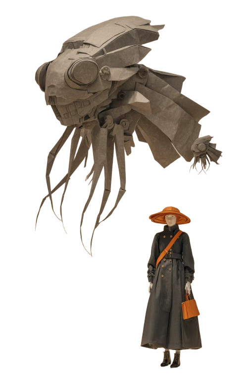 Paper Dystopia Vinyl Car Decal Sticker – Waterproof & UV-Resistant 