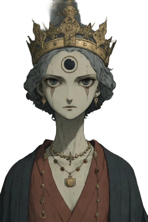 Renaissance Princess Moth V2 Vinyl Car Decal Sticker – Waterproof & UV-Resistant 