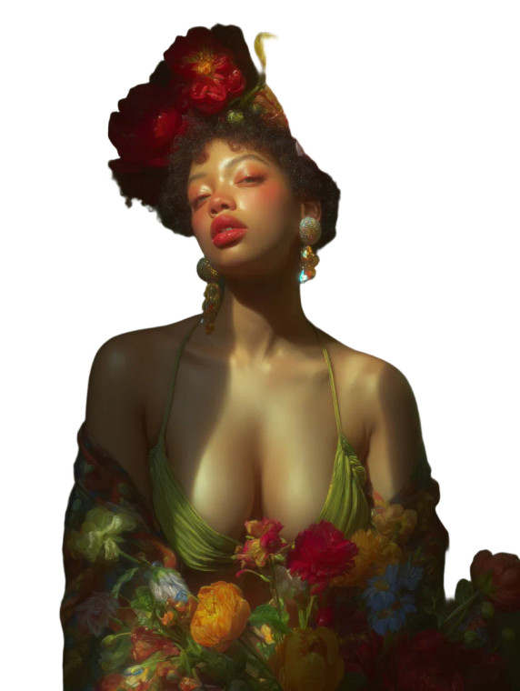 Female Portrait V3 Vinyl Car Decal Sticker – Waterproof & UV-Resistant 