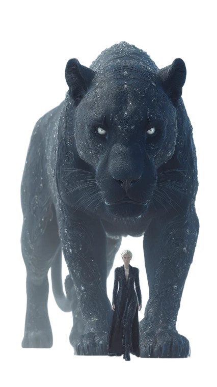 Majestic Prada Panther Vinyl Car Decal Sticker – Waterproof & UV-Resistant 
