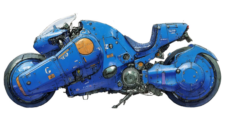 Cyberpunk Motorcycle Vinyl Car Decal Sticker – Waterproof & UV-Resistant 