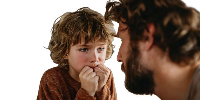 Emotional Parent-Child Moment Vinyl Car Decal Sticker – Waterproof & UV-Resistant 