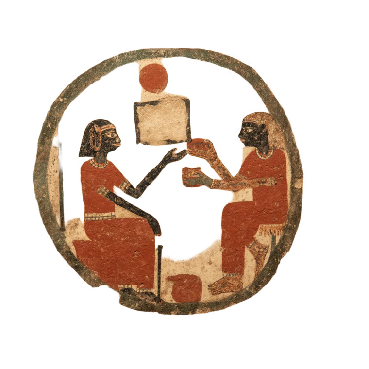Ancient Greek Mural Vinyl Car Decal Sticker – Waterproof & UV-Resistant 