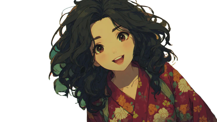 Joyful Yuko Spinning Vinyl Car Decal Sticker – Waterproof & UV-Resistant 