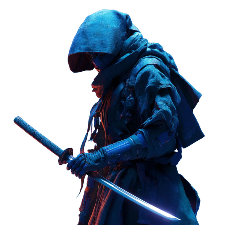 Stealthy Ninja Vinyl Car Decal Sticker – Waterproof & UV-Resistant 
