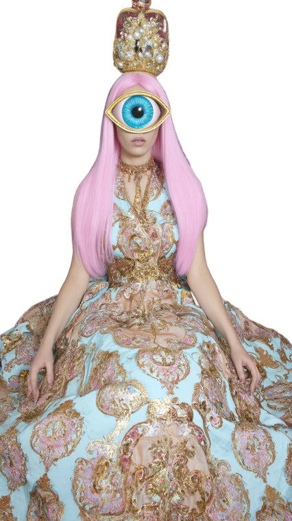 Eccentric Fashion Portrait V2 Vinyl Car Decal Sticker – Waterproof & UV-Resistant 