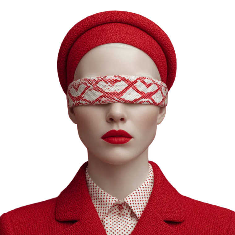 Albino Fashion Portrait V2 Vinyl Car Decal Sticker – Waterproof & UV-Resistant 