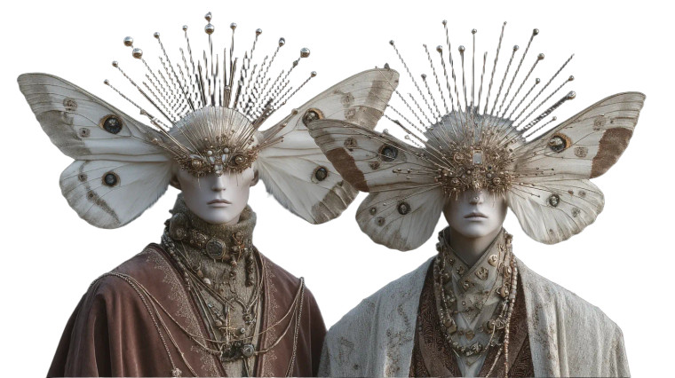 Luna Moth Occultists V7 Vinyl Car Decal Sticker – Waterproof & UV-Resistant 