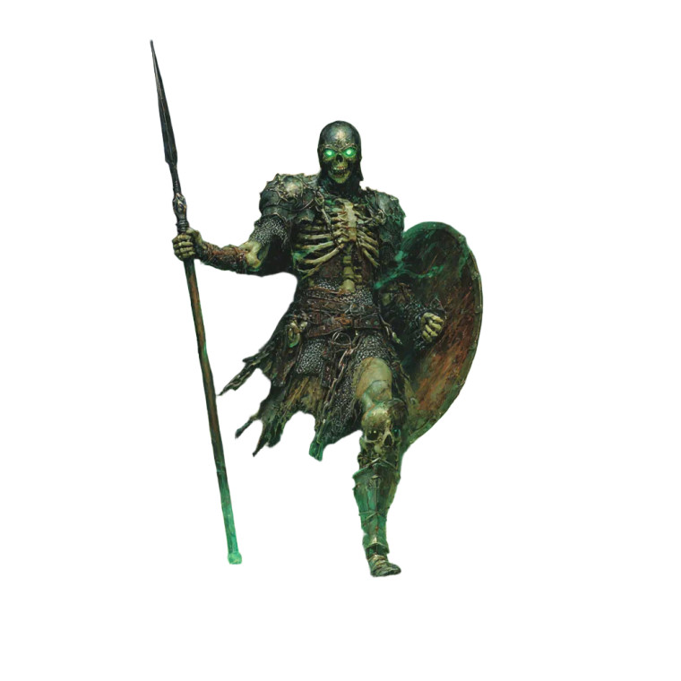 Skeletal Warrior V7 Vinyl Car Decal Sticker – Waterproof & UV-Resistant 