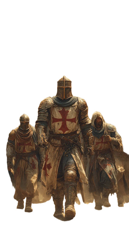 Crusaders Marching Vinyl Car Decal Sticker – Waterproof & UV-Resistant 