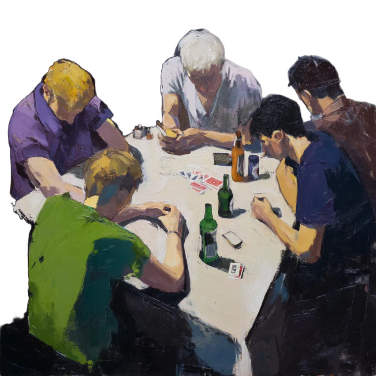 Gay Friends Playing Vinyl Car Decal Sticker – Waterproof & UV-Resistant 