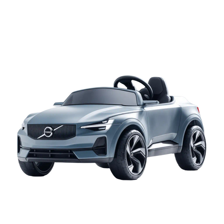 Blue Volvo Toy Car Vinyl Car Decal Sticker – Waterproof & UV-Resistant 