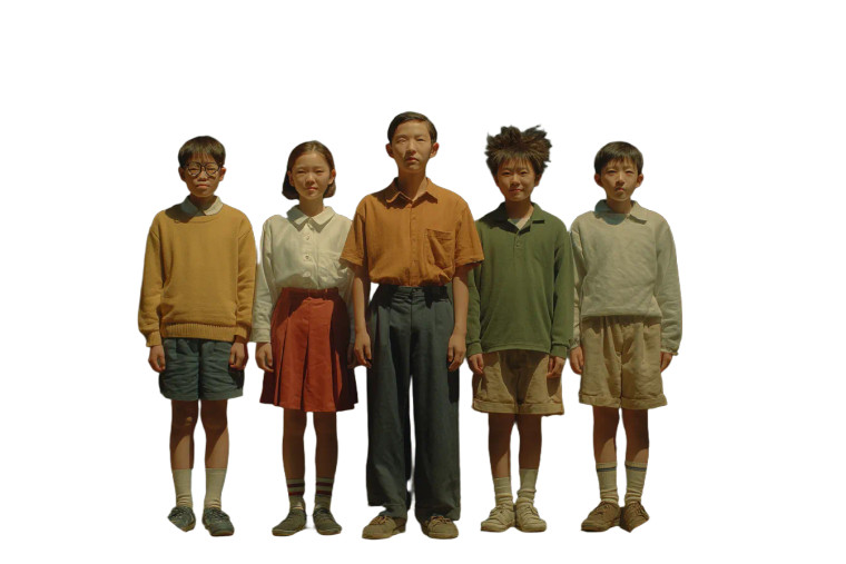 Japanese School Children Vinyl Car Decal Sticker – Waterproof & UV-Resistant 