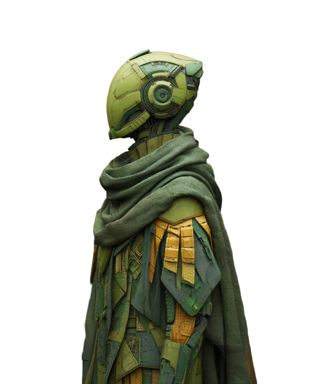 Cyberpunk Robot V7 Vinyl Car Decal Sticker – Waterproof & UV-Resistant 