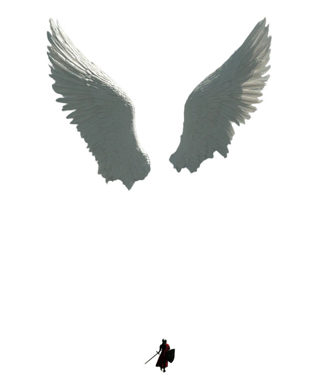 Angel Knight V10 Vinyl Car Decal Sticker – Waterproof & UV-Resistant 