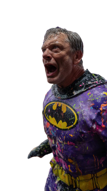 Batman Moshpit Vinyl Car Decal Sticker – Waterproof & UV-Resistant 