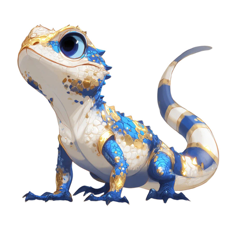 Heroic Lizard Vinyl Car Decal Sticker – Waterproof & UV-Resistant 