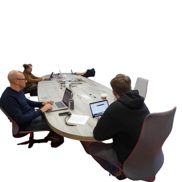 Team Meeting Presentation Vinyl Car Decal Sticker – Waterproof & UV-Resistant 