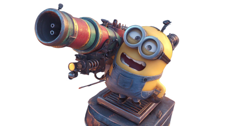 Mischievous Minion Vinyl Car Decal Sticker – Waterproof & UV-Resistant 