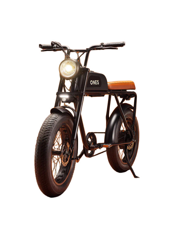 Black Electric Bicycle Vinyl Car Decal Sticker – Waterproof & UV-Resistant 