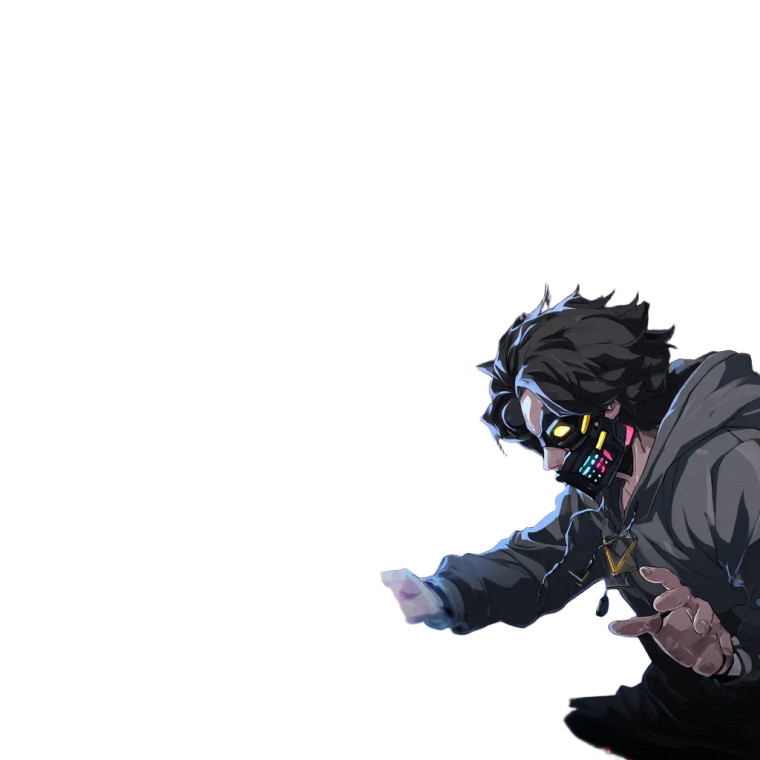 Cyber Battle Scene Vinyl Car Decal Sticker – Waterproof & UV-Resistant 