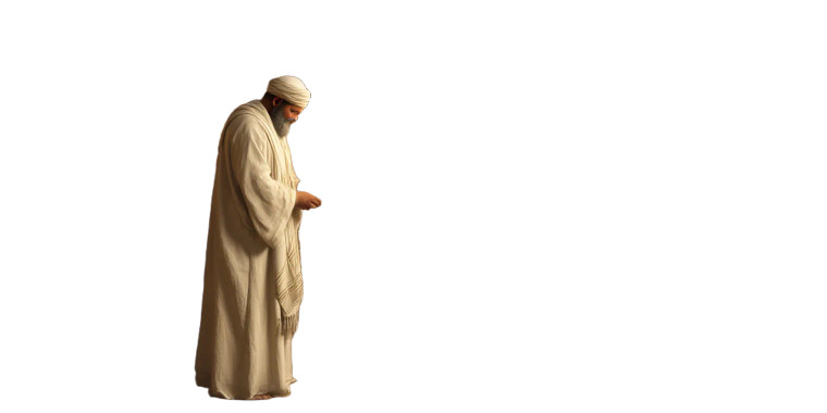 Ancient Hebrew Priest Vinyl Car Decal Sticker – Waterproof & UV-Resistant 