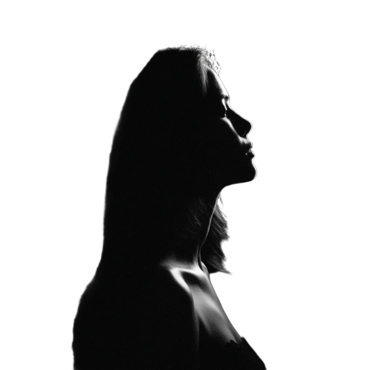 Silhouette Of Woman V2 Vinyl Car Decal Sticker – Waterproof & UV-Resistant 