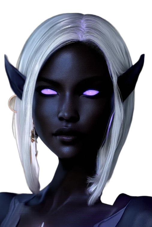 Dark Elf V3 Vinyl Car Decal Sticker – Waterproof & UV-Resistant 