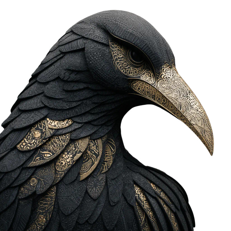 Bird V2 Vinyl Car Decal Sticker – Waterproof & UV-Resistant 