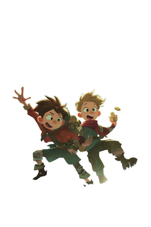 Brothers' Forest Adventure Vinyl Car Decal Sticker – Waterproof & UV-Resistant 