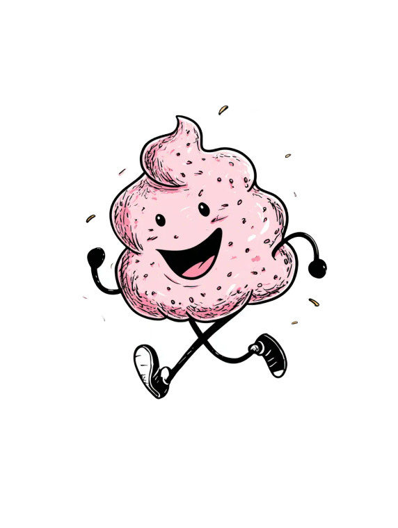 Happy Yogurt Walk Vinyl Car Decal Sticker – Waterproof & UV-Resistant 