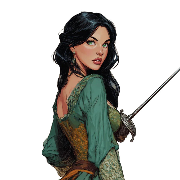 Spanish Duelist Vinyl Car Decal Sticker – Waterproof & UV-Resistant 