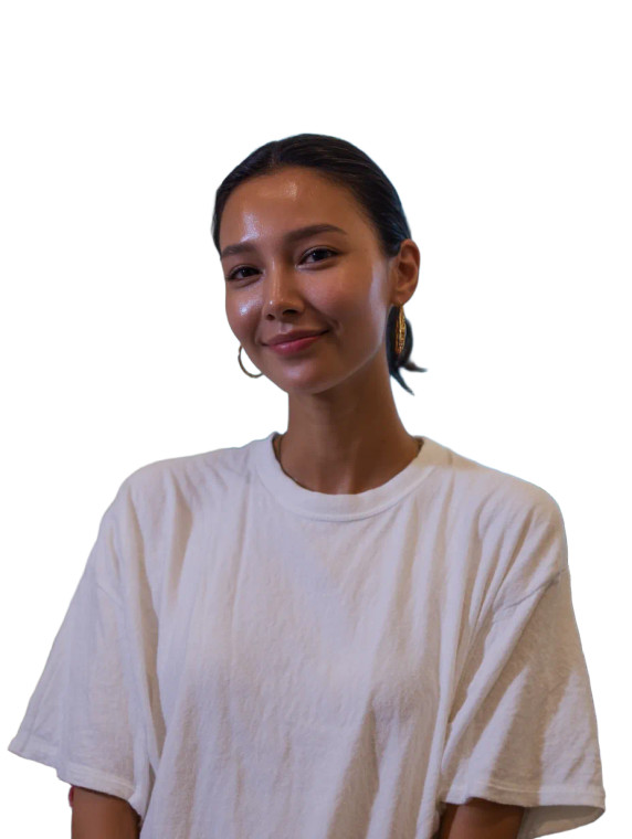 Chinese Woman Speaking Vinyl Car Decal Sticker – Waterproof & UV-Resistant 