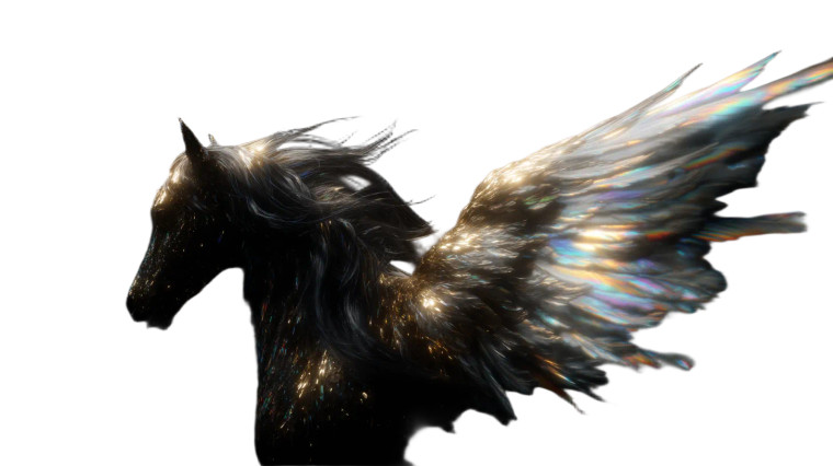 Golden Unicorn Horn Vinyl Car Decal Sticker – Waterproof & UV-Resistant 