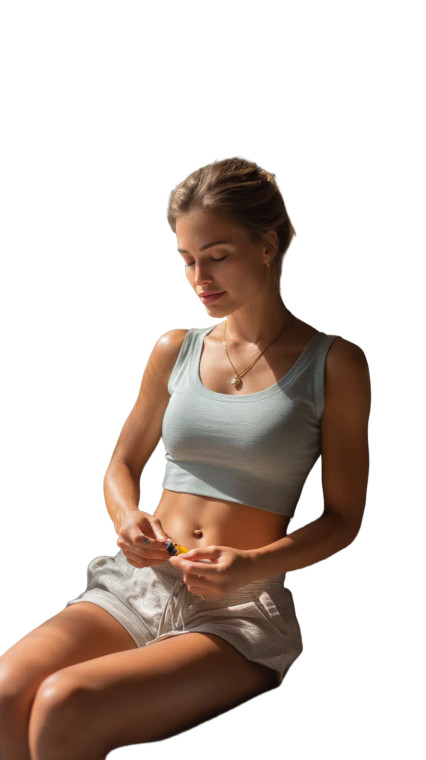 Wellness Routine Vinyl Car Decal Sticker – Waterproof & UV-Resistant 