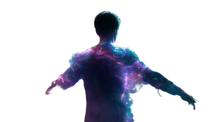 Magic Human Form Vinyl Car Decal Sticker – Waterproof & UV-Resistant 