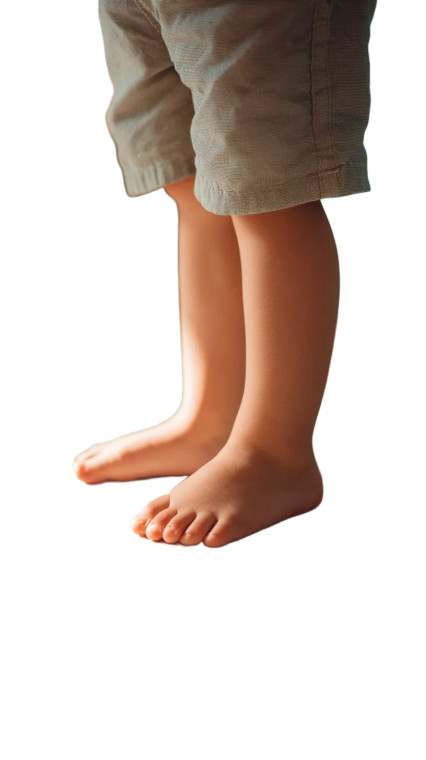 Child'S Bare Feet Vinyl Car Decal Sticker – Waterproof & UV-Resistant 
