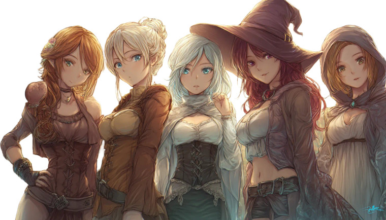 Anime Vampire Witch Vinyl Car Decal Sticker – Waterproof & UV-Resistant 