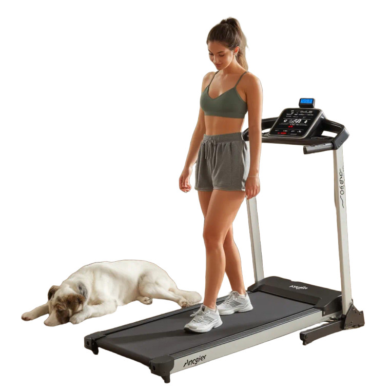 Woman On Treadmill V5 Vinyl Car Decal Sticker – Waterproof & UV-Resistant 