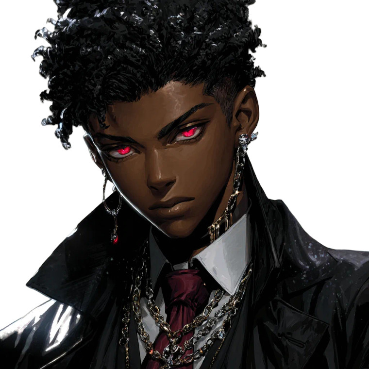 Anime Stylish Man V2 Vinyl Car Decal Sticker – Waterproof & UV-Resistant 