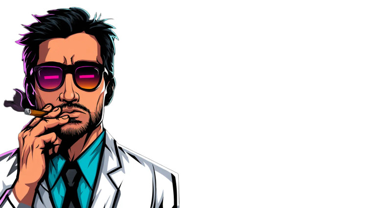 Doctor Cigar V2 Vinyl Car Decal Sticker – Waterproof & UV-Resistant 