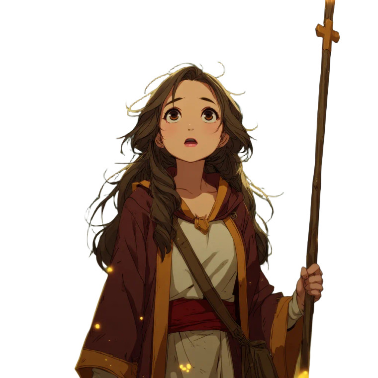 Priestess Healing Spell Vinyl Car Decal Sticker – Waterproof & UV-Resistant 