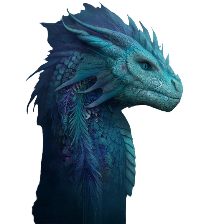 Majestic Dragon V12 Vinyl Car Decal Sticker – Waterproof & UV-Resistant 