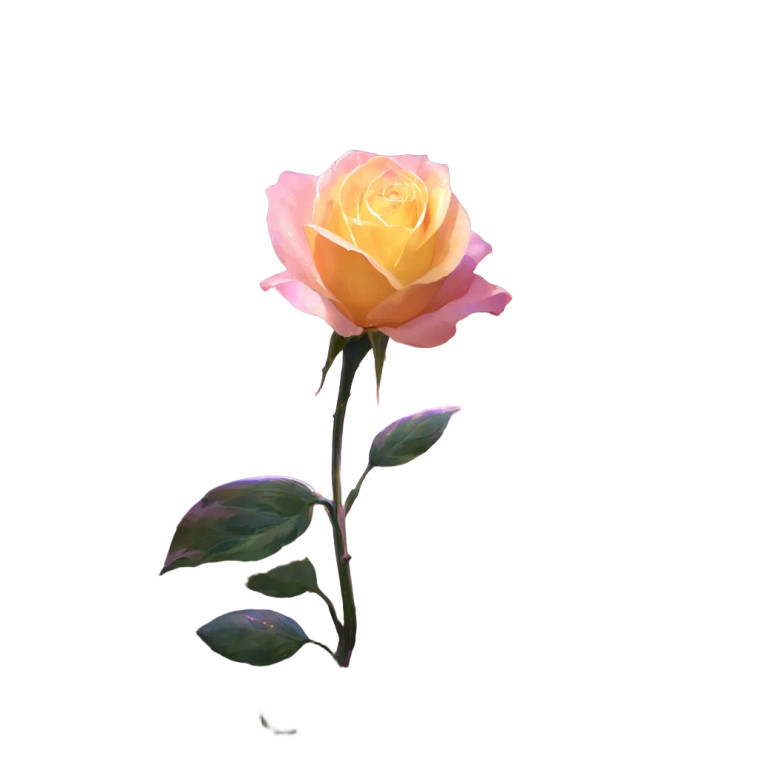 Fantastic Rose Vinyl Car Decal Sticker – Waterproof & UV-Resistant 
