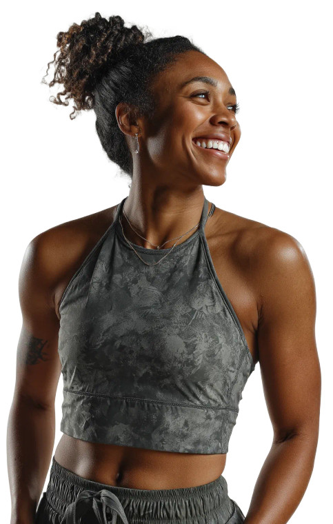 Smiling Fitness Woman V2 Vinyl Car Decal Sticker – Waterproof & UV-Resistant 