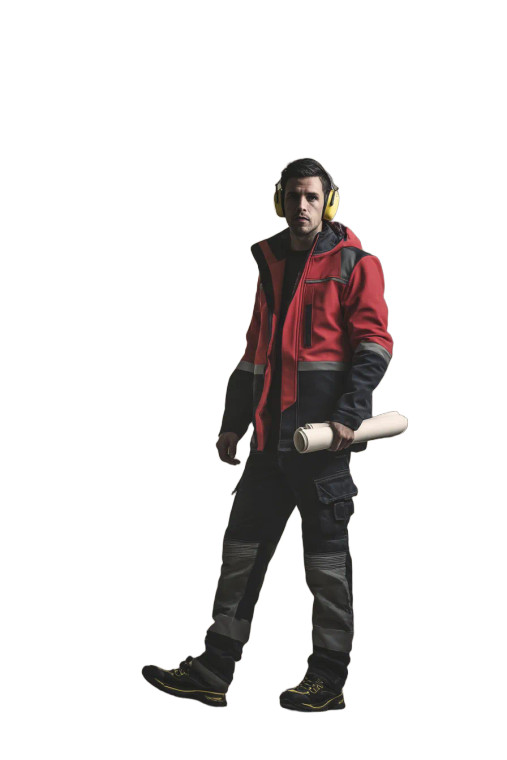 Young Carpenter Working Vinyl Car Decal Sticker – Waterproof & UV-Resistant 