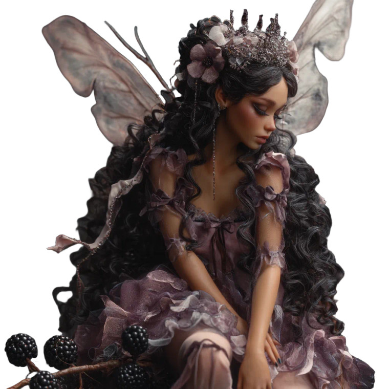 Graceful Fairy Portrait Vinyl Car Decal Sticker – Waterproof & UV-Resistant 