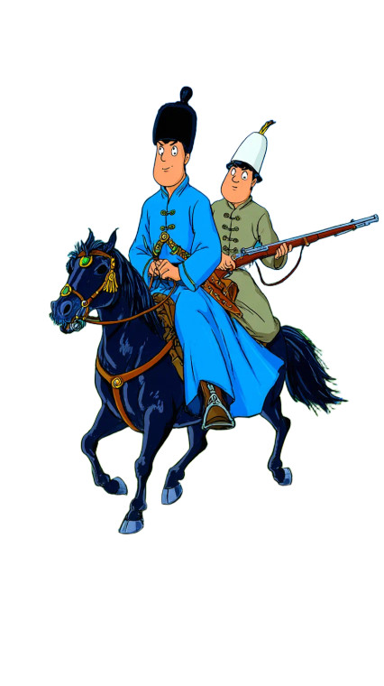 Uzbek Persian Shah Vinyl Car Decal Sticker – Waterproof & UV-Resistant 
