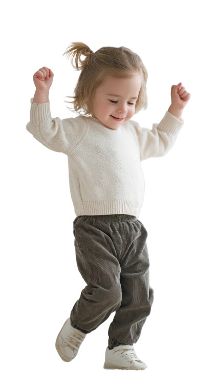 Happy Dancing Child Vinyl Car Decal Sticker – Waterproof & UV-Resistant 