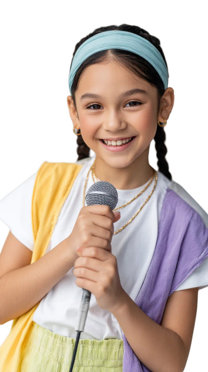 Hispanic Girl Performing Vinyl Car Decal Sticker – Waterproof & UV-Resistant 